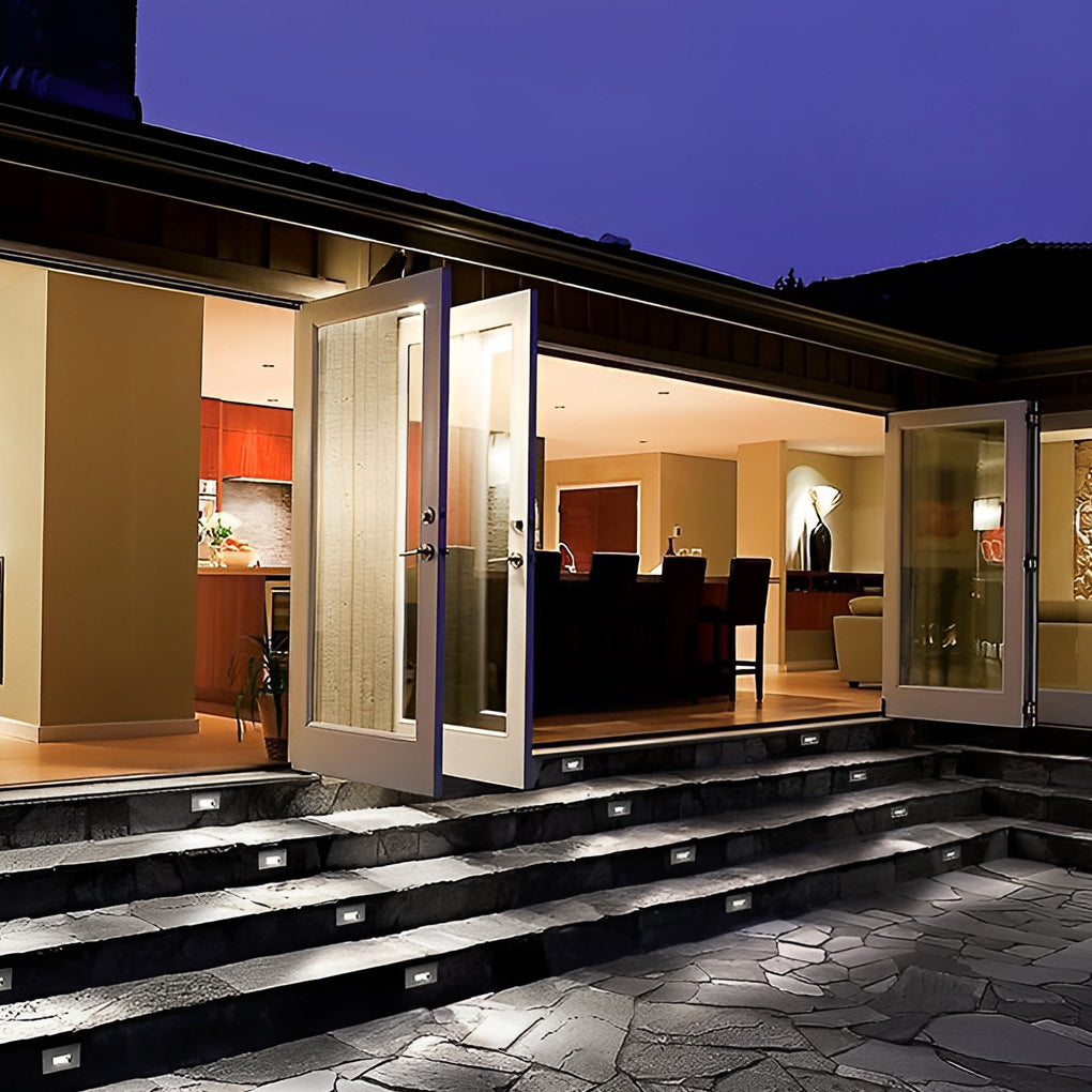 Rectangular & Grilles 3W LED IP65 Stair Wall Reccessed Lights Integrated Step Lighting | Kalsten