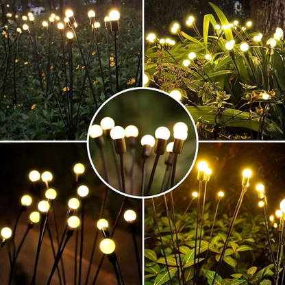 Solar Firefly Garden Lights, 120 Lumens