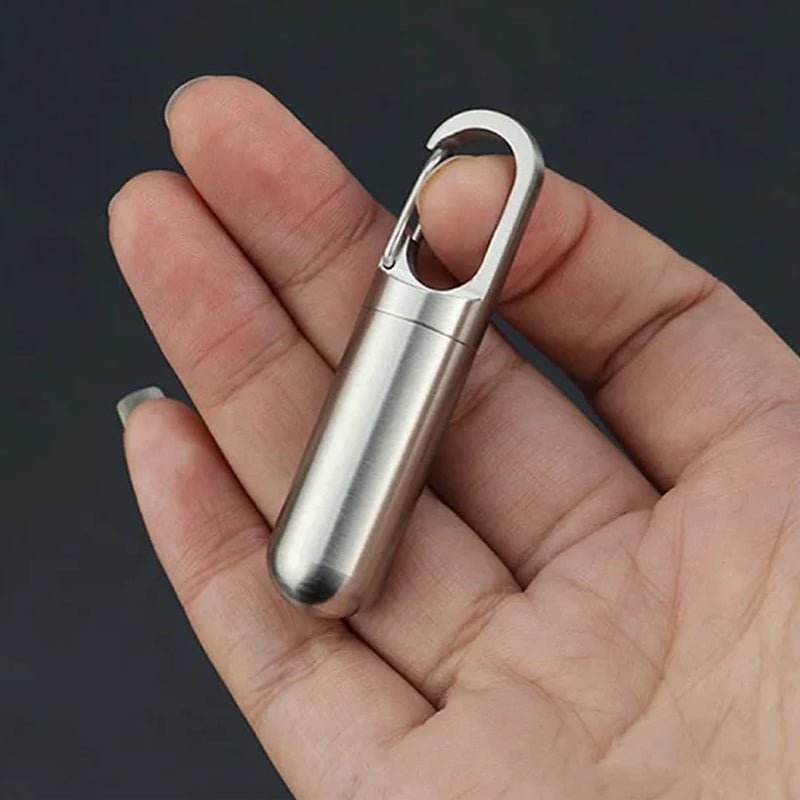Kalsten | Portable Medication Box made of Stainless Steel