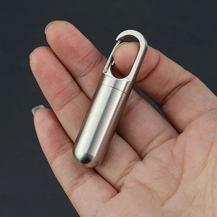 Kalsten | Portable Medication Box made of Stainless Steel