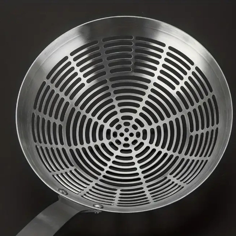 Kalsten | Stainless Steel Wooden Strainer Ladle