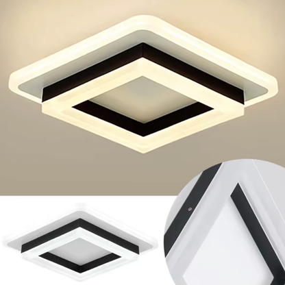 Square LED Flush Mount Ceiling Light