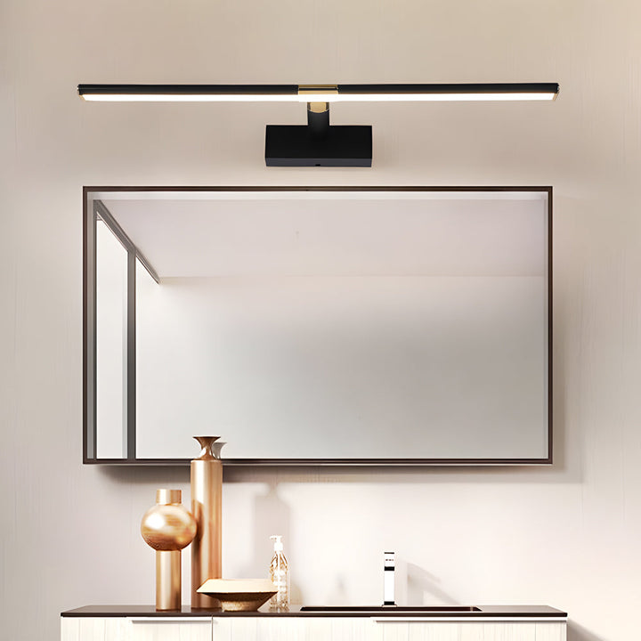 Retractable LED Bathroom Vanity Light with Adjustable Rod and Matte Finish | Kalsten