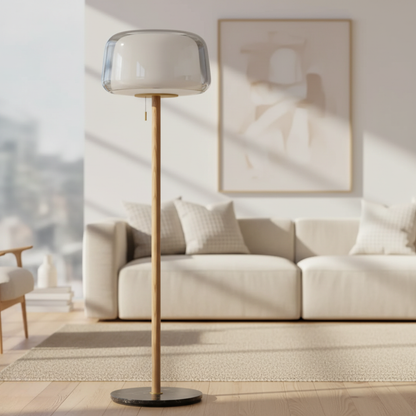 Glasstique Glass Floor Lamp