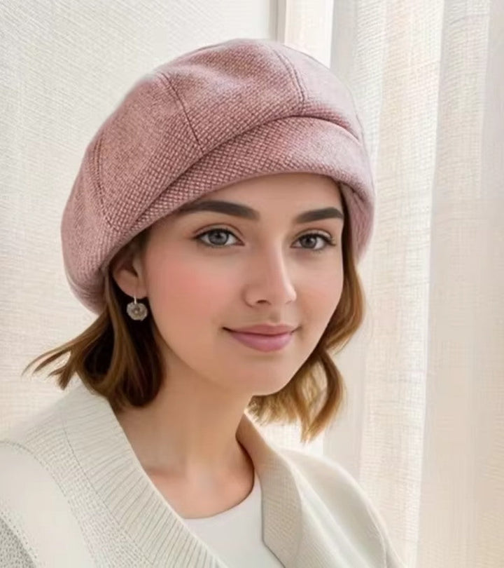 Kalsten | Women’s Elegant Cap | Parisian Chic Style | Breathable Soft Fabric | One Size