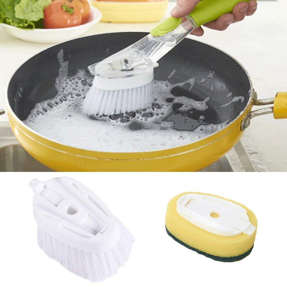 Dish Brush with Detergent Dispenser | Kalsten