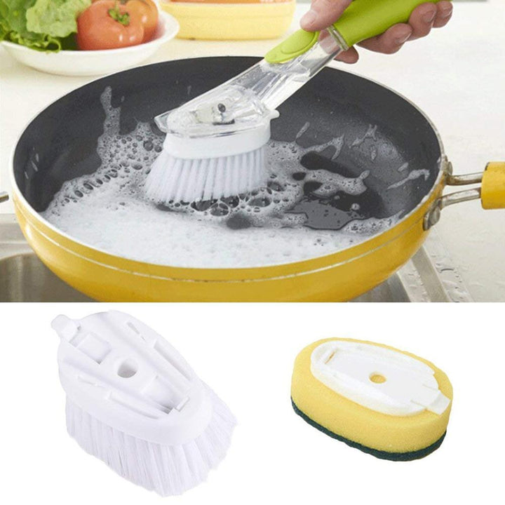 Dish Brush with Detergent Dispenser | Kalsten