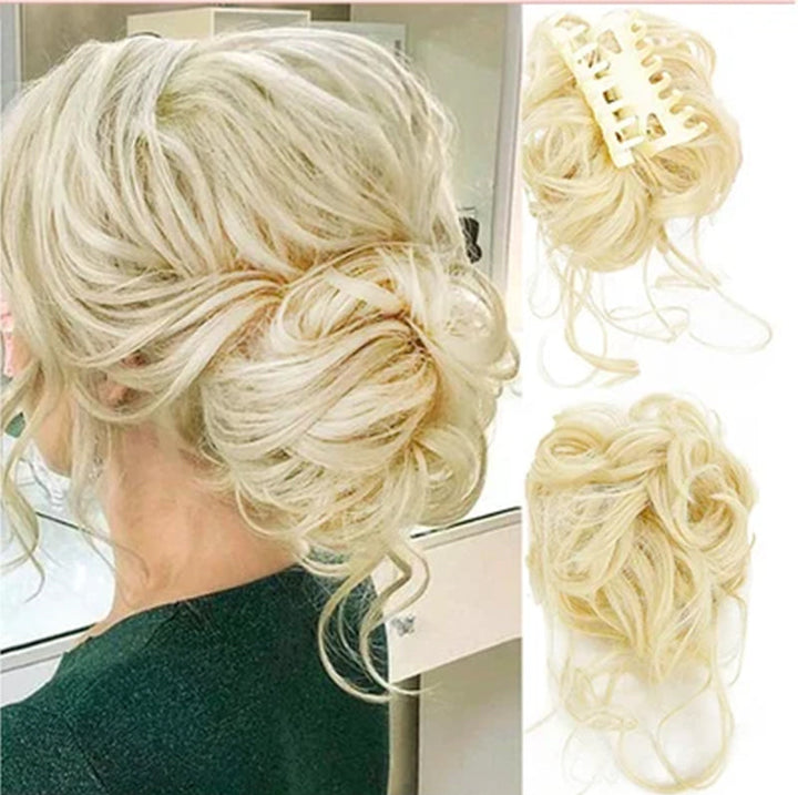 Hair bun ponytail with clip | Kalsten