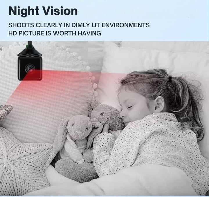 Kalsten | 1080P Wireless WiFi Security Camera | Weather-Resistant, App-Controlled & Ideal for Indoor and Outdoor Surveillance | Small Closed Circuit Camera