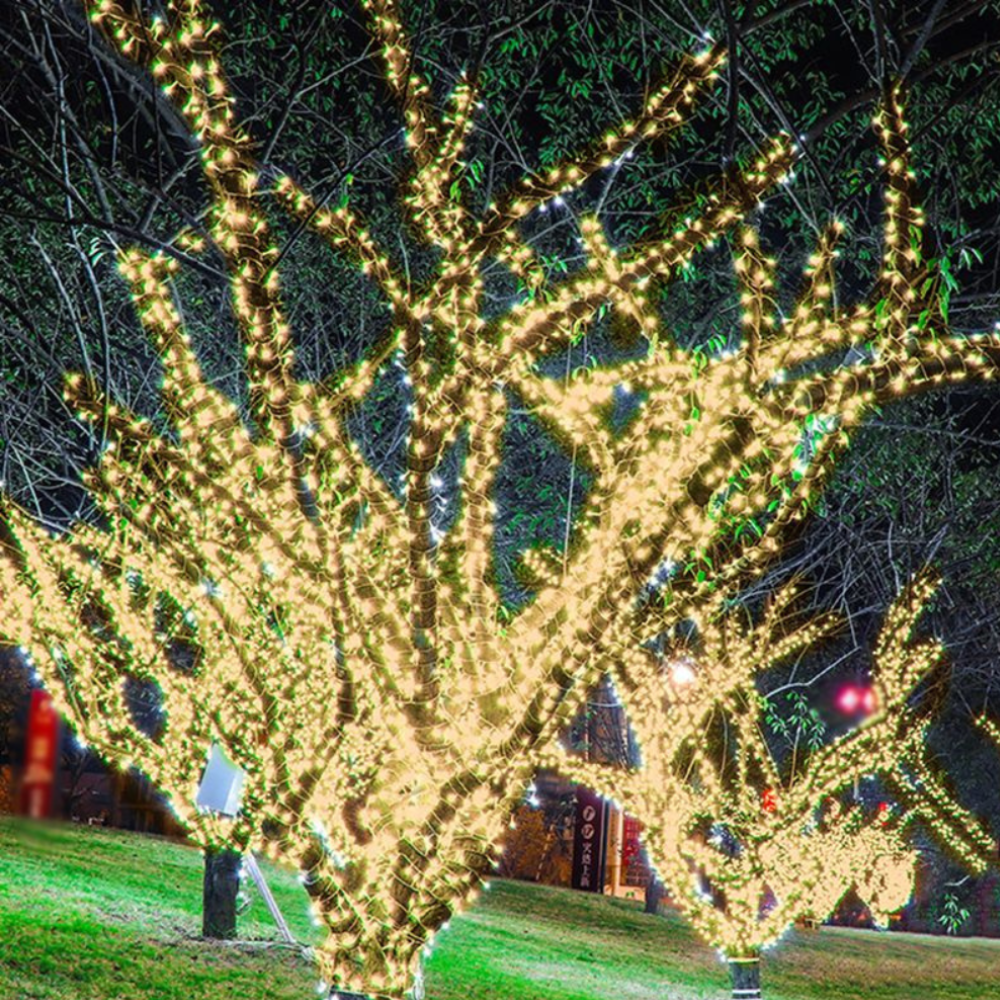 Weather-Resistant Solar LED String Lights