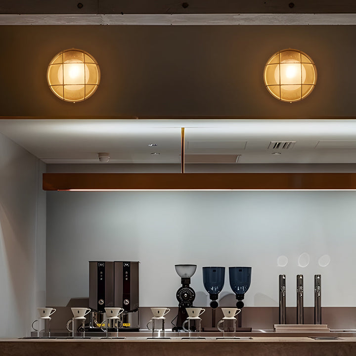 RetroGlow – Industrial Wall Light for Outdoors | Kalsten