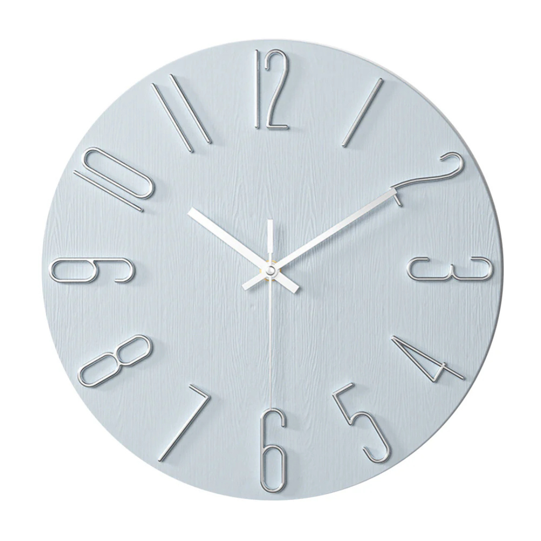 Kalsten | Noble Wall Clock – Modern & Silent Clock for Living Room
