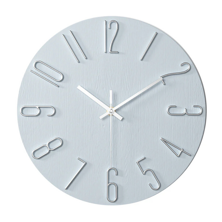 Kalsten | Noble Wall Clock – Modern & Silent Clock for Living Room