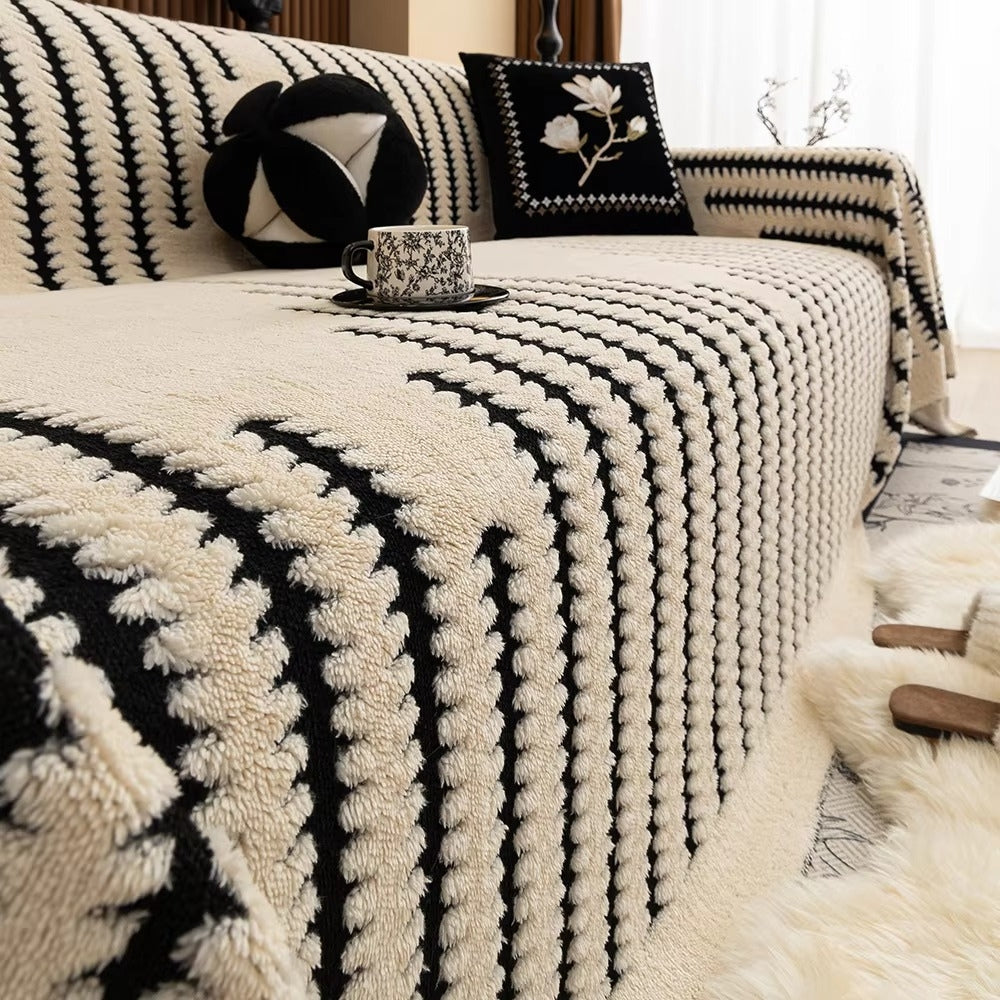 Kalsten | Heritage Plush Tufted Sofa Cover