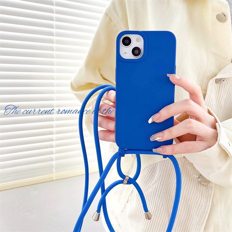 Kalsten | Solid Silicone Lanyard Case for iPhone