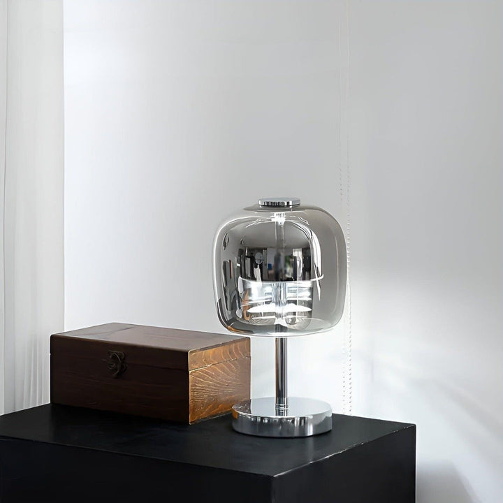 Portable - Elegant table lamp made of mirror glass Kalsten