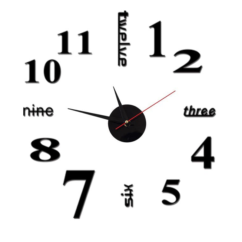 DIY Modern No-Punch Wall Clock | Kalsten