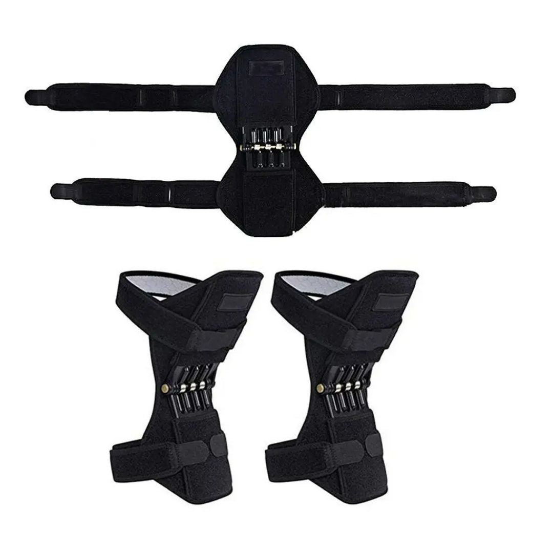 KneeGuard Pro | Set of 2 Hinged Knee Brace Stabilizers for Pain Relief | Adjustable Support for Knee Injuries - Arthritis - Post-Surgery Recovery Kalsten