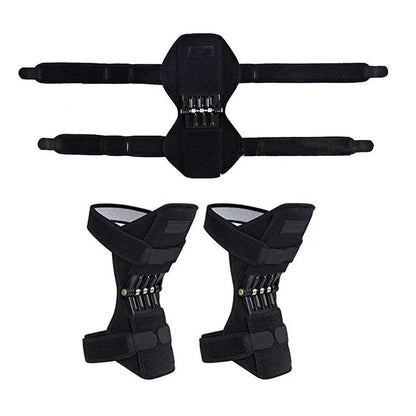KneeGuard Pro | Set of 2 Hinged Knee Brace Stabilizers for Pain Relief | Adjustable Support for Knee Injuries - Arthritis - Post-Surgery Rehabilitation Brehn