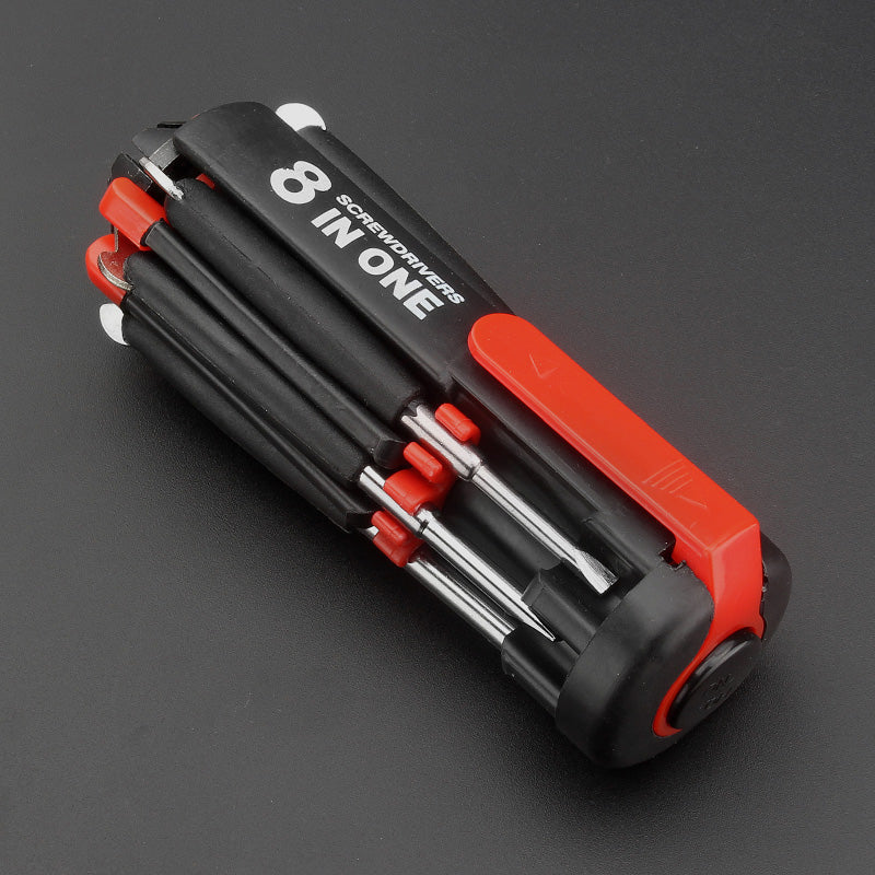 8-in-1-screwdriver with LED flashlight | Kalsten