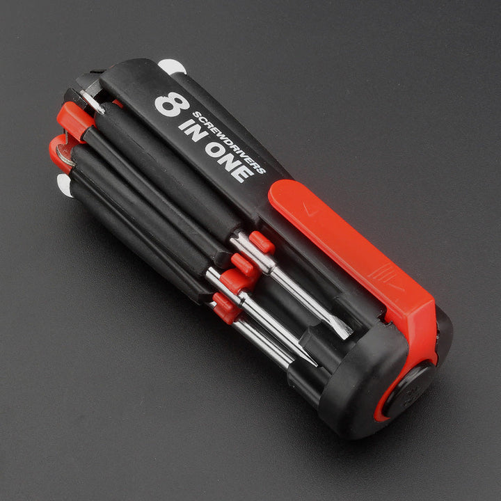 8-in-1-screwdriver with LED flashlight | Kalsten