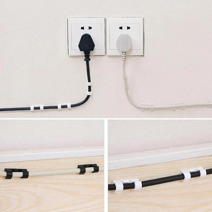Self-adhesive Wire/Cable Clips in Plastic | Kalsten