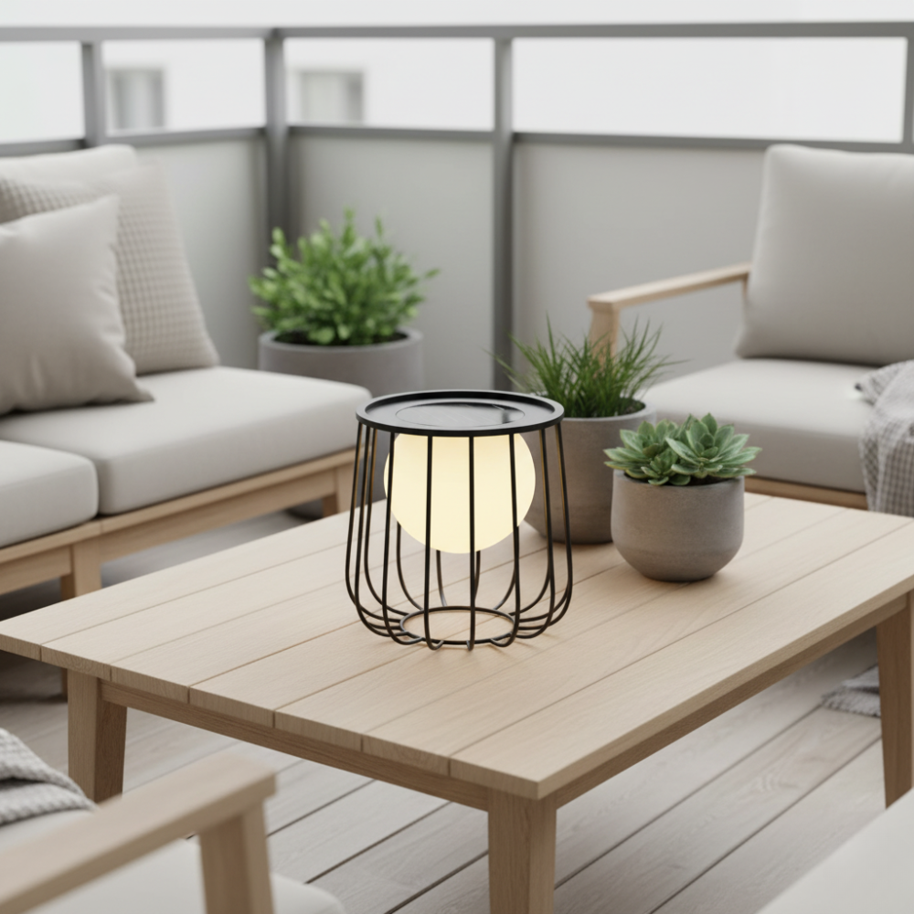 Dimmable IP65 Solar Outdoor Lantern