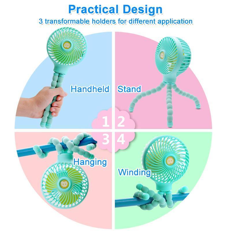 Mini Deformable Portable Fan | Kalsten