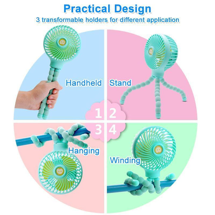 Mini Deformable Portable Fan | Kalsten