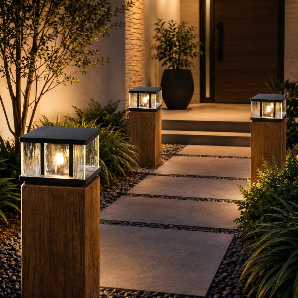 Waterproof Aluminum Outdoor Pillar Lamp