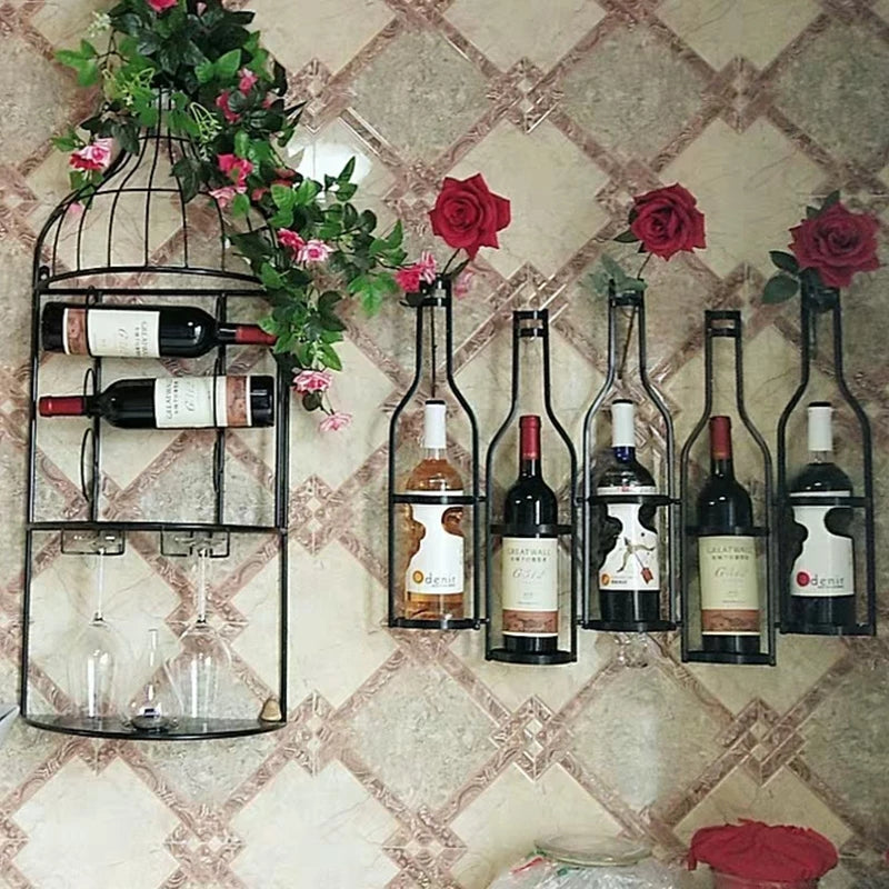 Kalsten | Iron Hang Wine Rack