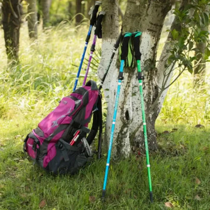 Skanto | Adjustable Folding Trekking Pole for Hiking, Backpacking & Outdoor Adventures - Lightweight Aluminum Design