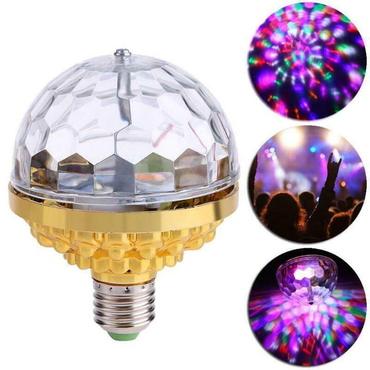 LED Disco Ball Colorful Rotating Bulb | Kalsten