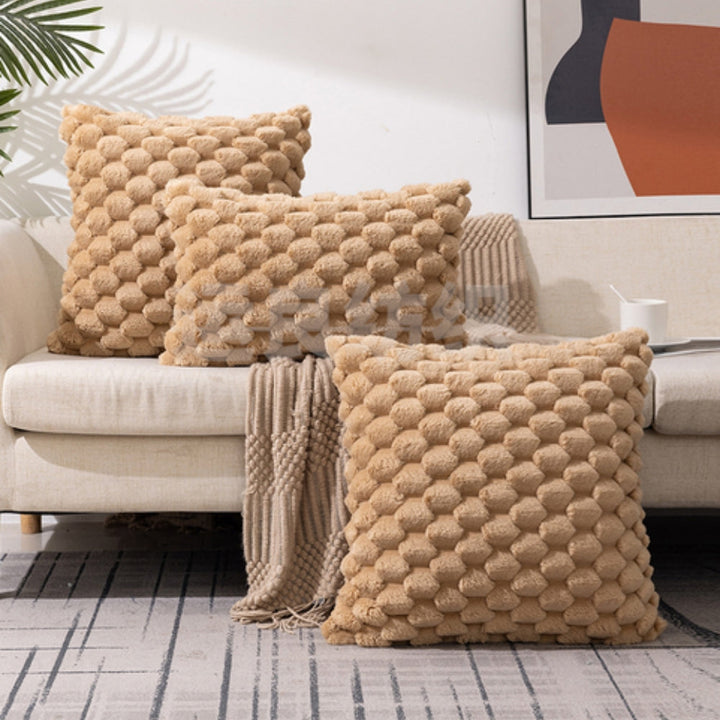 Kalsten | VelvetSoft Cushion Cover – UltraSoft Plush Cover for Sofa or Bed