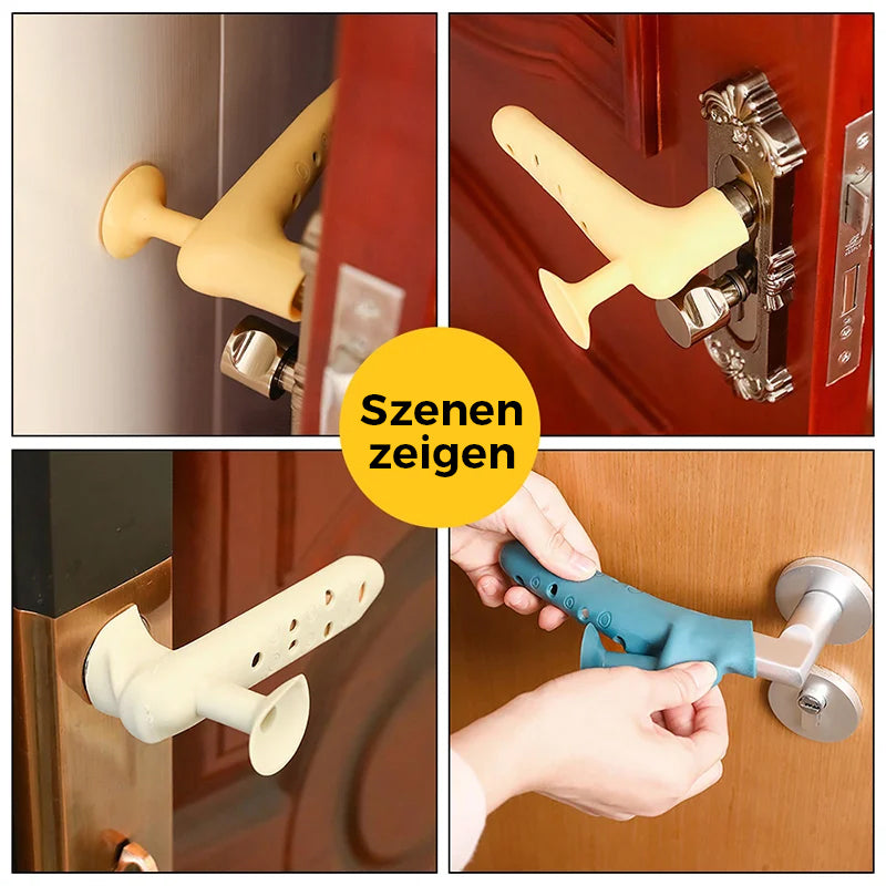 Door handle cover with anti-collision protection made of silicone | Kalsten