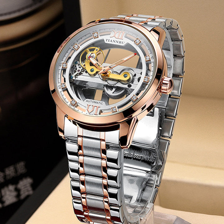 Kalsten | Skeleton Tourbillon Ultra Thin Automatic Mechanical Watch