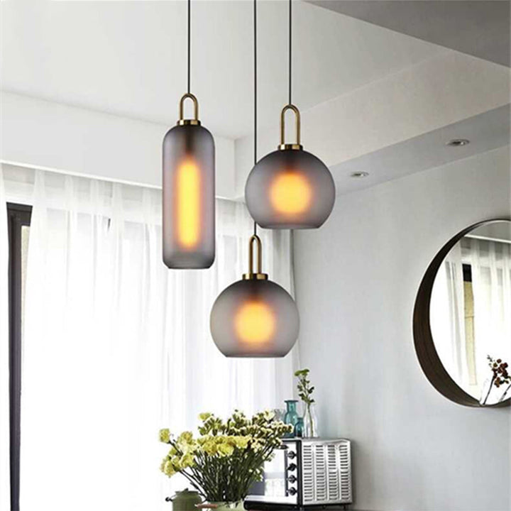 Modern Glass Living Room Pendant Light | Kalsten