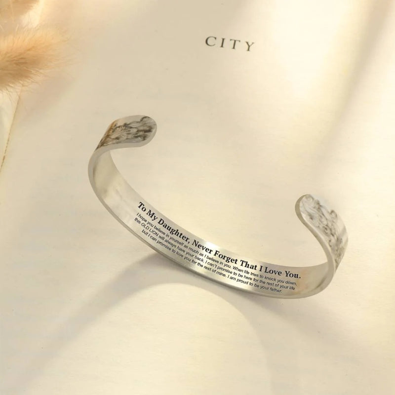 Kalsten | To My Daughter Proud of You Love Dad Bracelet