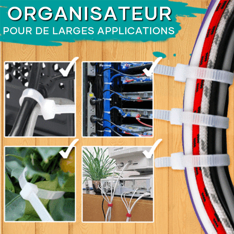 Reusable Cable Ties (100PCS) | Kalsten