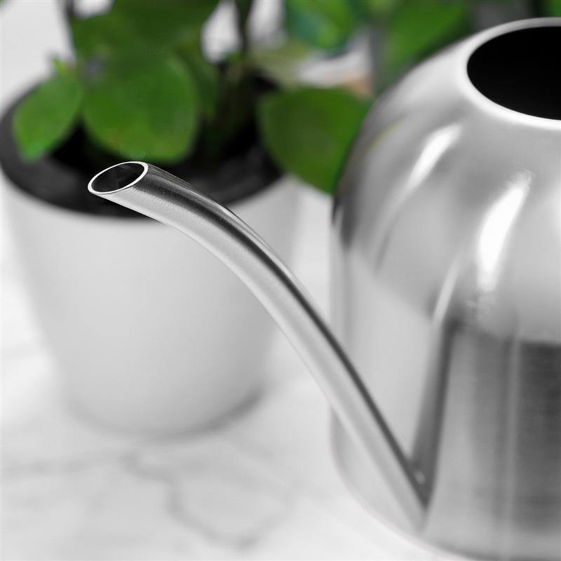Kalsten | Stainless Steel Watering Can with Flexible Neck | Modern Design | Perfect Watering | Rustproof