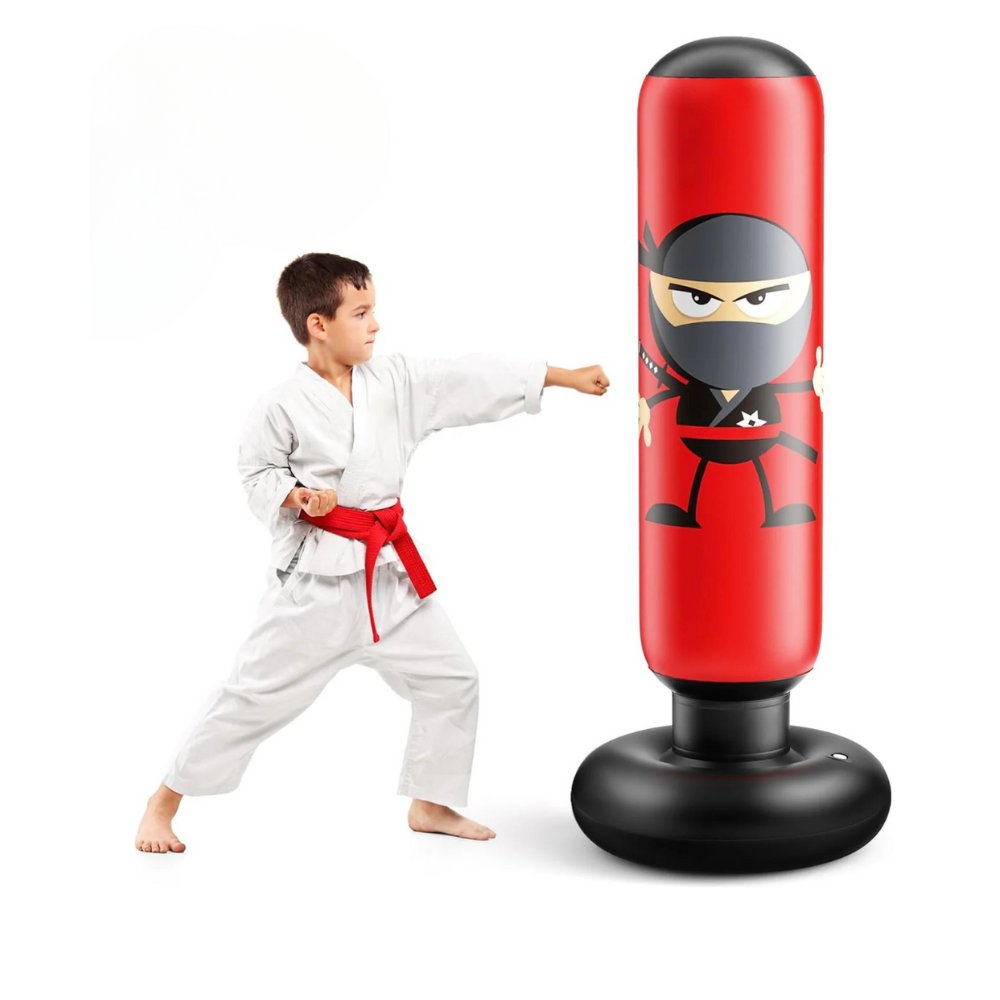Kalsten | Free Standing Punching Bag PowerPunch – Safe Inflatable Punching Bag for Children 2–15 years
