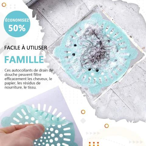 Disposable Anti-Clogging Floor Drain Sticker | Kalsten