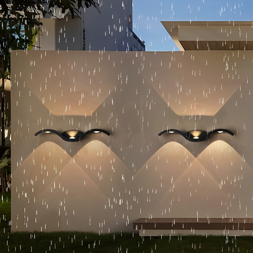 Outdoor LED Up & Down Wall Lamp Kalsten