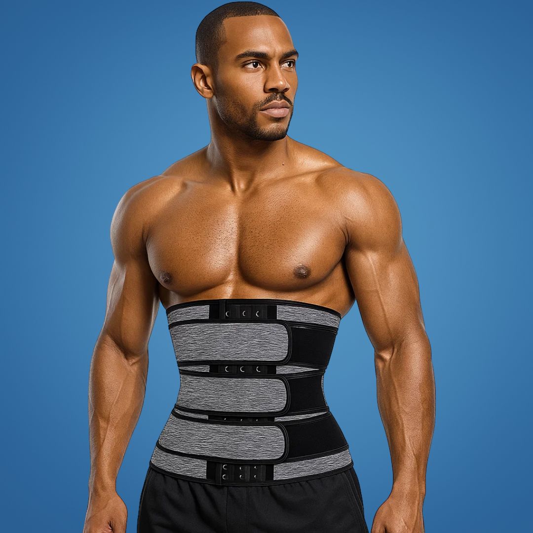 ThermoCore | Waist Trainer Belt – Triple Compression – Breathable Neoprene Fit – Post‑Workout & Postpartum Use Kalsten