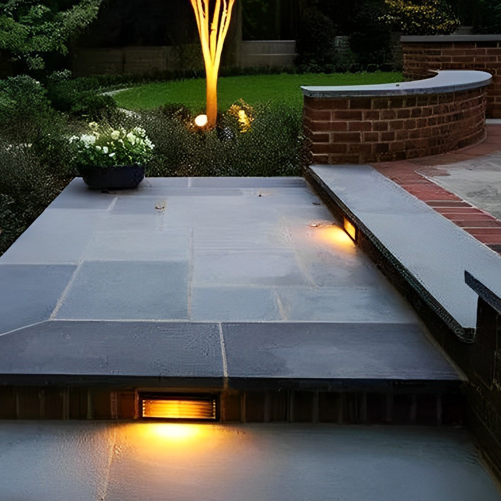 Visual Comfort Wall Recessed LED 3W Aluminum Modern Architectural Step Lights | Kalsten