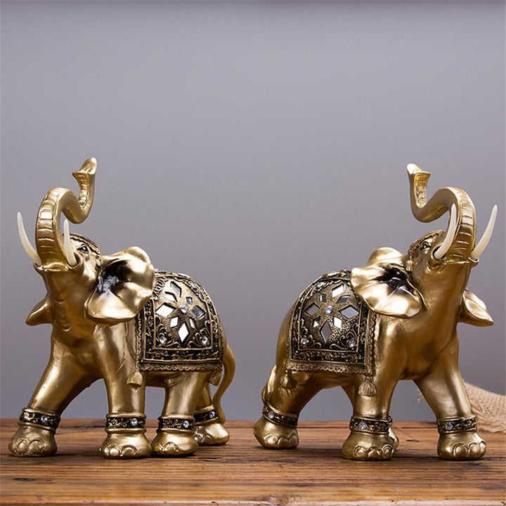 Kalsten | Golden Elephant Statue