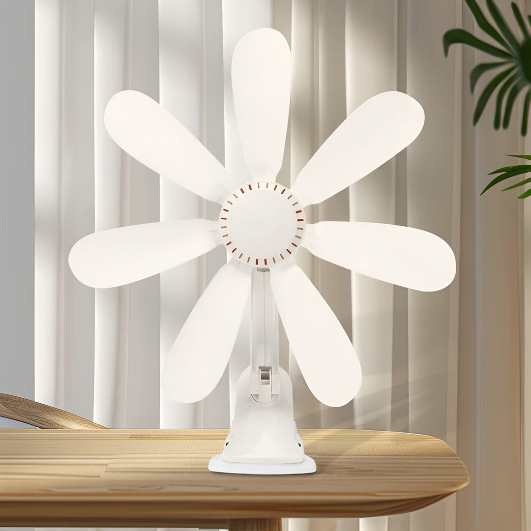 Portable Clip-On Desk & Bedside Fan | Kalsten