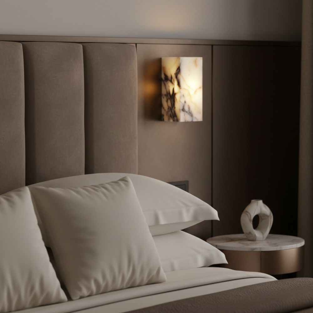 Scandinavian Marble LED Wall Lamp