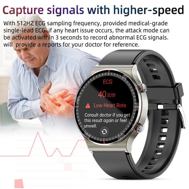 Kalsten | CFDA EKG Blood Oxygen Heart Rate Health Monitoring Smart Watch