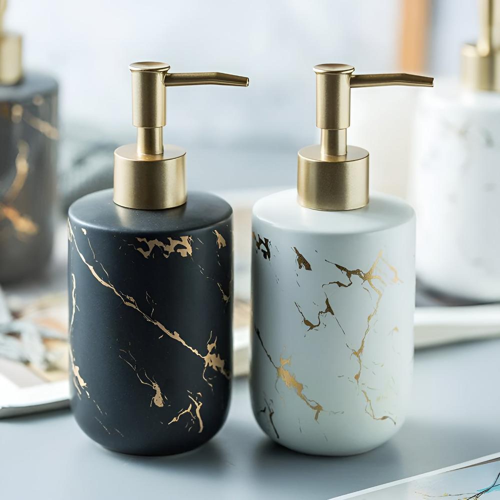 Kalsten | Golden Marble Luxe Dispenser